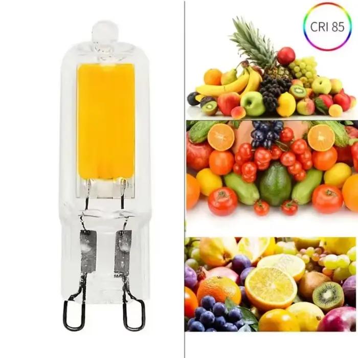 PaaMaa Super lumineux G9 ampoule LED 7W 9W 12W15W 220V lampe en verre lumière à puissance constante