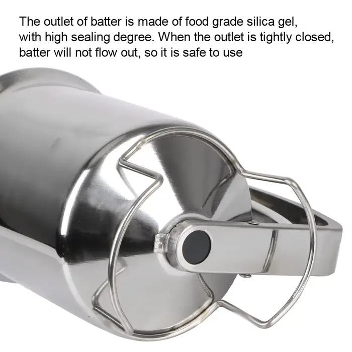 Distributeur de pâte à gâteaux et cupcakes, outil de cuisine, entonnoir à Piston avec Support, distr