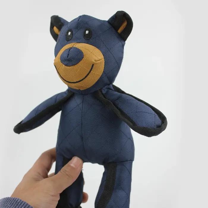 Jouet pour chien transfrontalier en tissu Oxford, peluche sonore pour grand chien, résistant à la mastication, jouet professionnel de nettoyage des dents