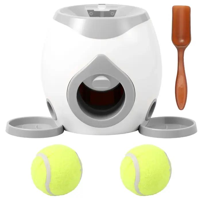 Lanceur de balles de tennis pour chiens, machine interactive pour lancer des balles aux chiots, dist