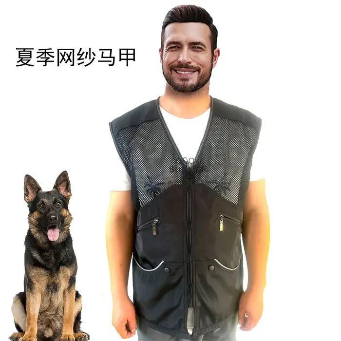 Gilet d'entraînement pour chien en maille respirante, combinaison d'entraînement pour chien, impermé