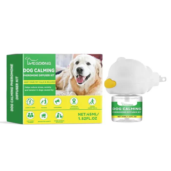 Kit diffuseur apaisant pour chien – Pour soulager l'anxiété des animaux de compagnie et soulager le