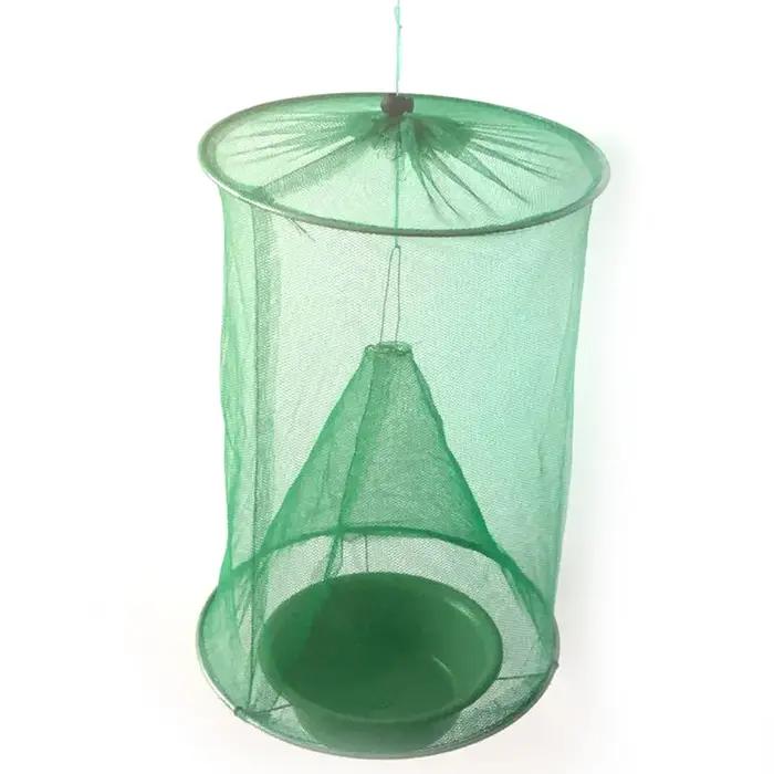 Piège à mouches suspendu réutilisable et pliable – Cage attrape-mouches pratique – Outil de contrôle des insectes pour la maison et le jardin