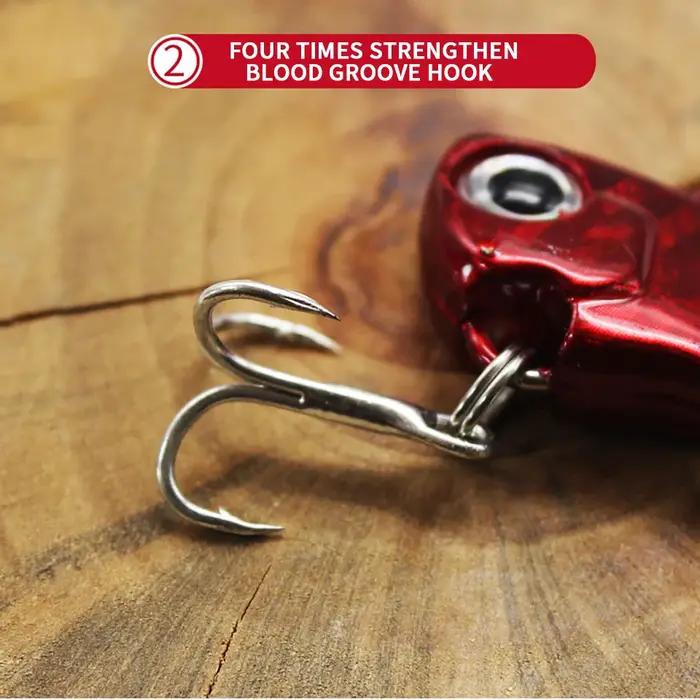ToplineTackle queue Spinner leurre de pêche 5g 7g 10g 14g 20g métal VIB queue rotative Swimbait trui