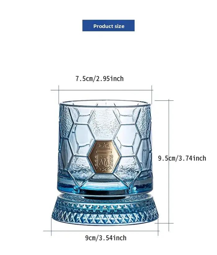 Coupe en verre officielle de l'équipe nationale de football d'Argentine