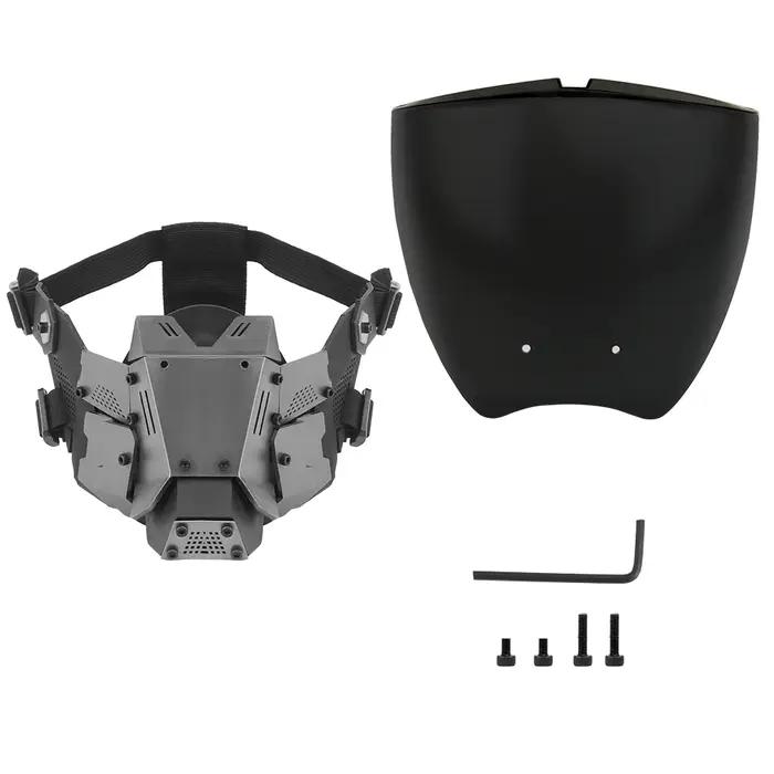 Tactical Full Face Mask Cyberpunk Cosplay Breathable