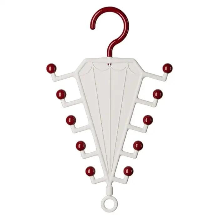 Porte-vêtements gain de place en forme de V, double face, pour l'organisation des placards, idéal po