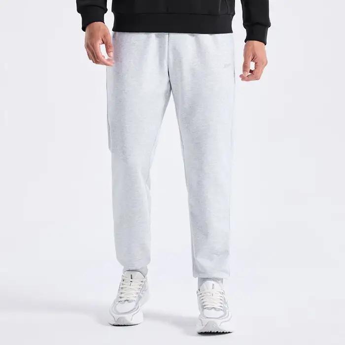 Xtep pantalon en tricot pour hommes automne pantalon doux à la mode rétro bas confortable 8763296301
