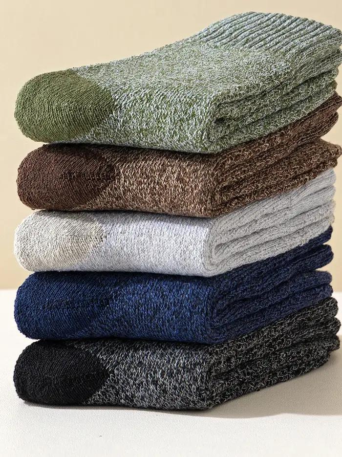 Chaussettes chasse laine mérinos épaisses thermiques hommes randonnée hiver grand froid