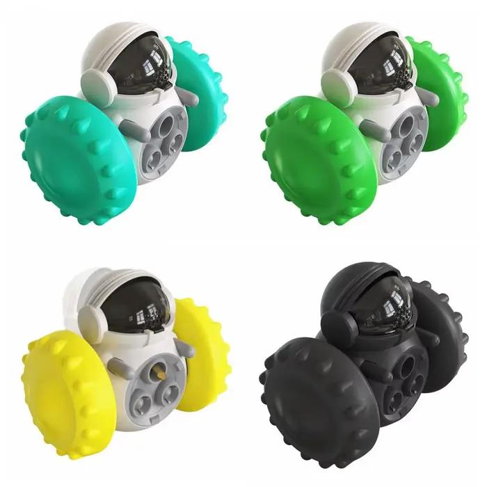 Jouets de puzzle pour chien en forme de robot, labyrinthe alimentaire stimulant, distributeur de friandises interactif pour chiens, distributeur de friandises, jeu d'esprit