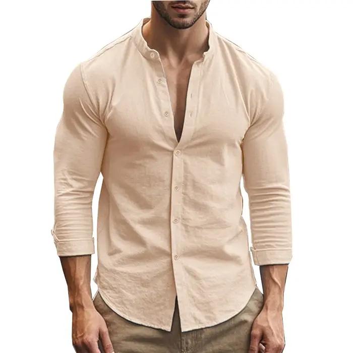 Henry – chemises en coton et lin pour hommes