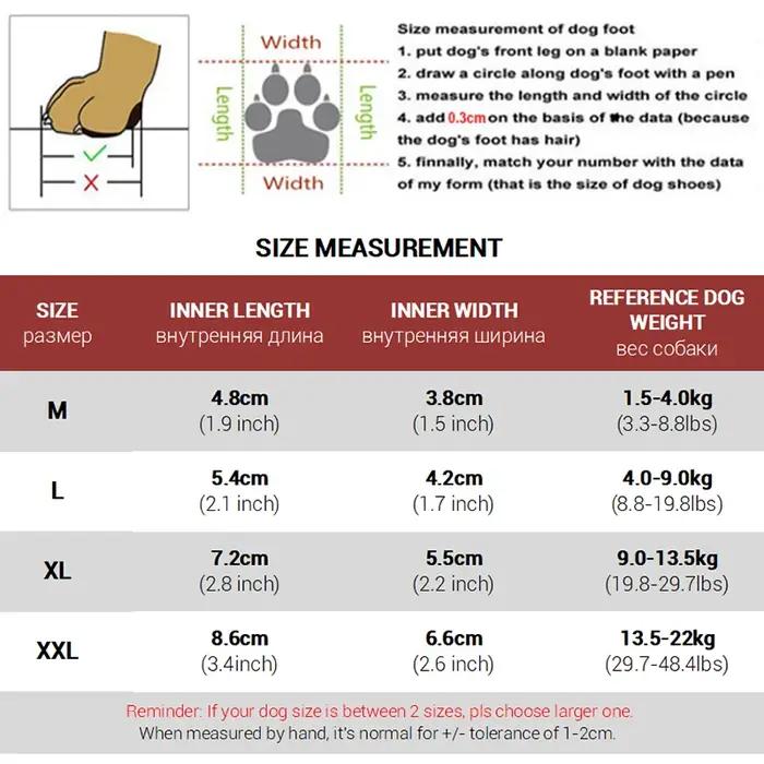 4 pièces/ensemble bottes de pluie pour chien imperméable chaussures