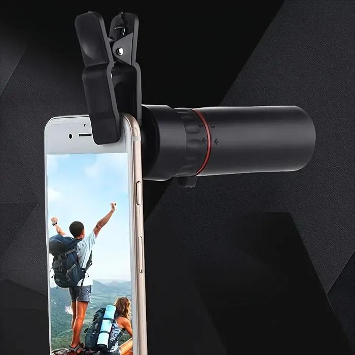 Jumelles haute luminosité portables ABS durable - Pour camping, chasse, voyage avec matériau résistant