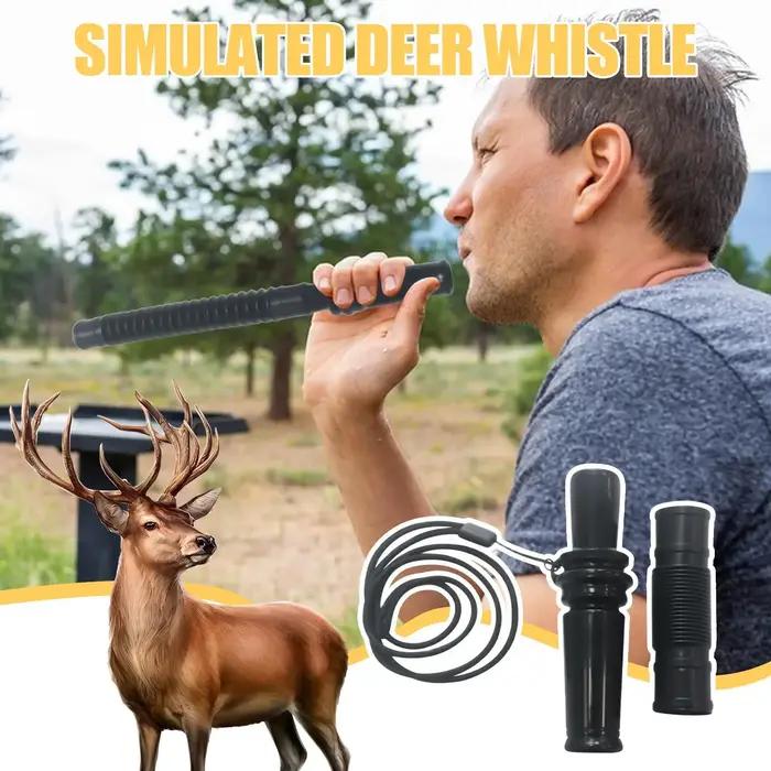 Appel de grunt pour cerf - Accessoire de chasse portable avec vocalisations réalistes pour leurres efficaces