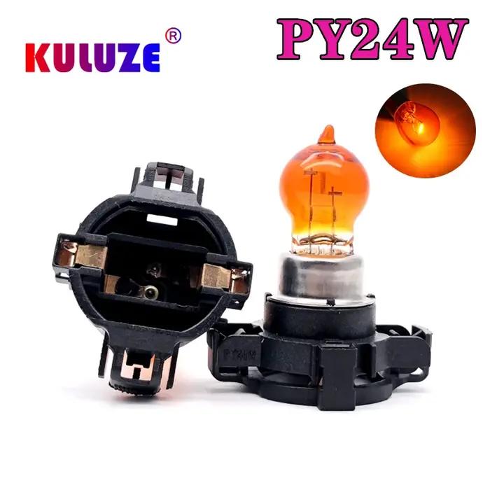 Clignotant Invisible Plaqué Ambre Chromé pour Véhicule à Moteur Lampe Halogène