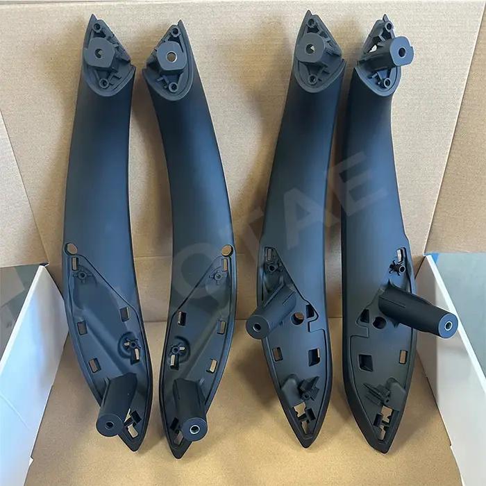 RHD LHD-Garniture de Poignée Intérieure de Porte de Voiture en Fibre de Carbone, pour BMW Série 3 4