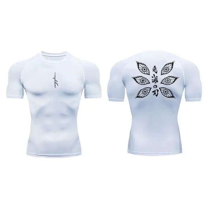 Chemise de Compression à imprimé graphique pour hommes