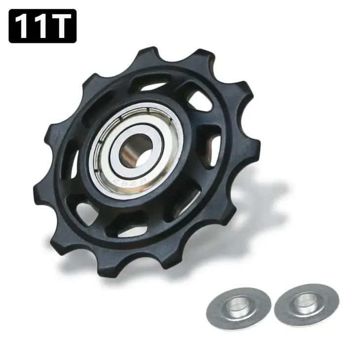 Roulement 11T 12T 13T 14T, roue de guidage arrière de vélo vtt, Jockey, dérailleur arrière, poulie,
