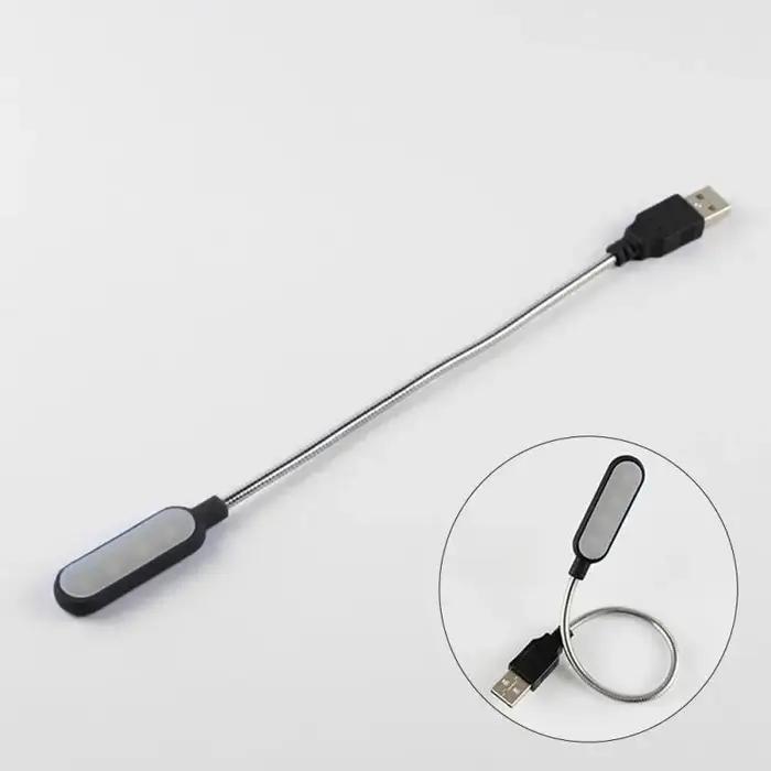 Lampe de lecture USB Portable de voyage, Mini lampe de livre Led, veilleuses alimentées par ordinate