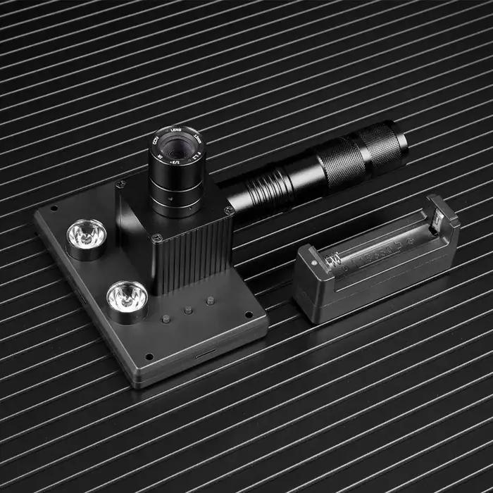 Add-on vision nocturne infrarouge pour lunette - Kit DIY écran LCD laser jour/nuit chasse