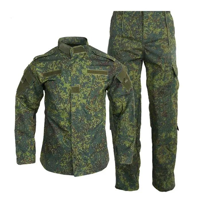 Combinaison de Combat tactique, combinaison de Camouflage russe, vêtements d'entraînement américain, uniforme, veste et pantalon Cargo résistants à l'usure