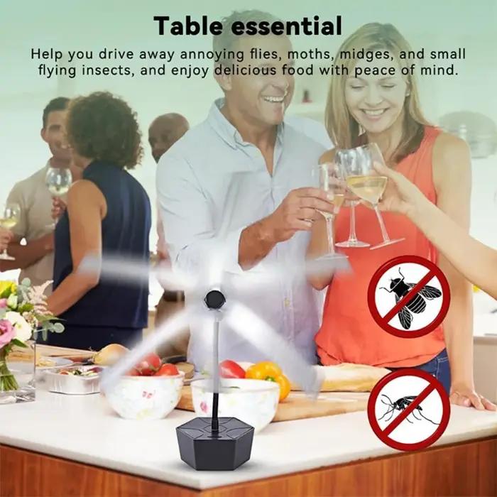 Ventilateurs anti-mouches efficaces pour Tables