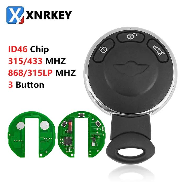 Clé Télécommande Intelligente à 3 Boutons XNRKEY pour Voitures BMW Mini Cooper S One D Clubman Countryman Occasions Spéciales