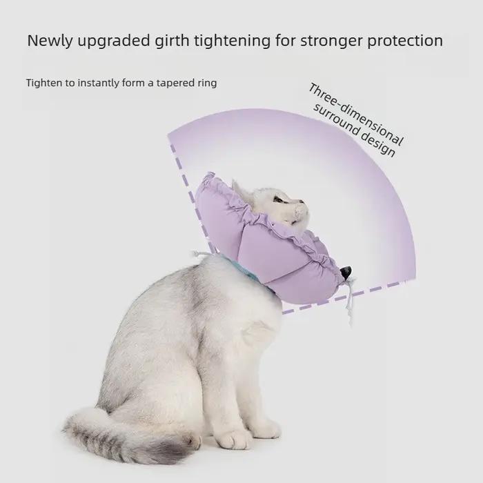 Collier anti-léchage pour chat et chien