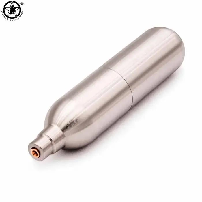 AOLS cartouche de CO2 rechargeable capacité de 12g grammes/Capsule adaptateur de bouteille de gaz vert recyclage pour accessoires d'airbag
