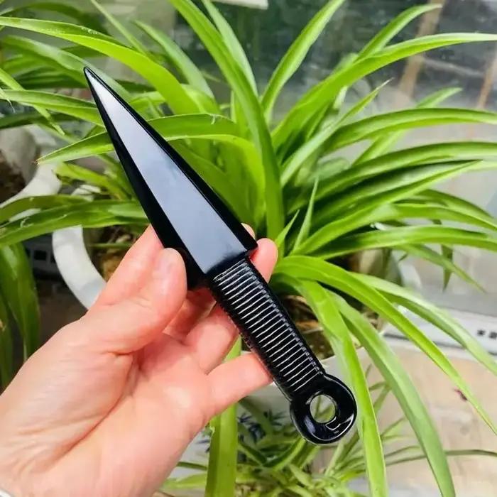 Poignard en obsidienne naturelle de 20cm