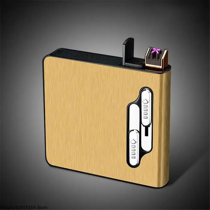 10 pièces 20 Cigarettes de grande capacité USB étui