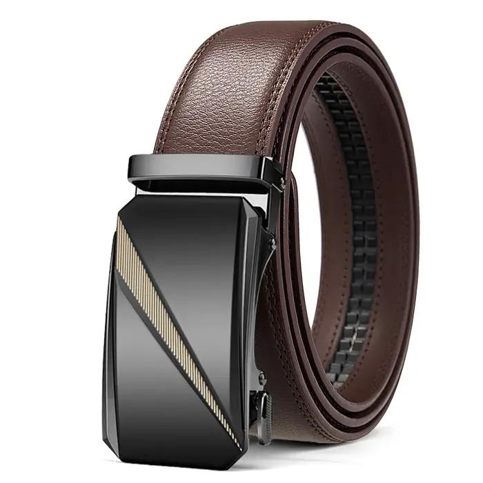 OYIFAN Ceinture à boucle automatique pour hommes