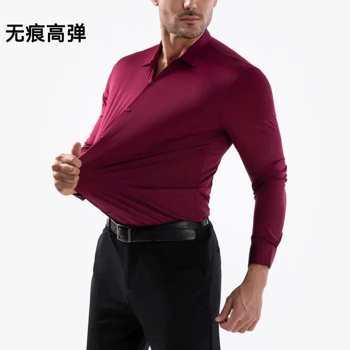 Chemise à manches longues pour hommes