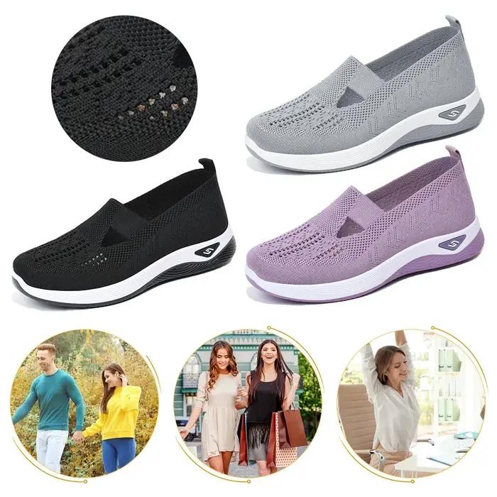 Chaussures pieds nus respirantes, orthopédiques confortables, baskets de marche antidérapantes avec