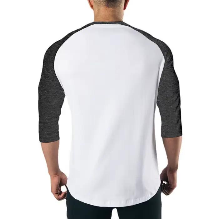 Chemise de sport à manches trois quarts pour hommes