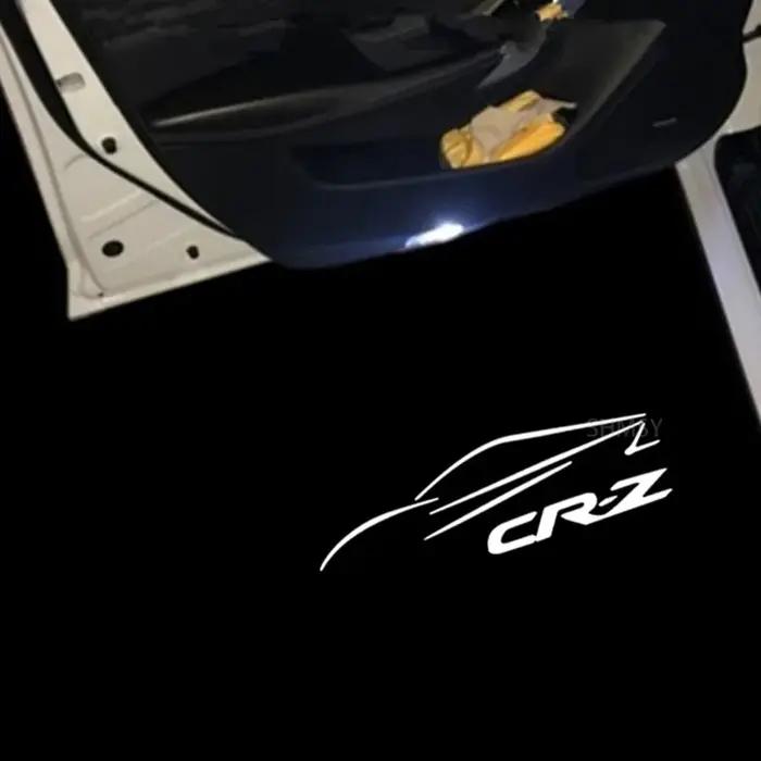 2 pièces lumière LED voiture porte budgétaire emblème fantôme ombre lampe accessoires pour Honda CR-Z 2010 2011 2012