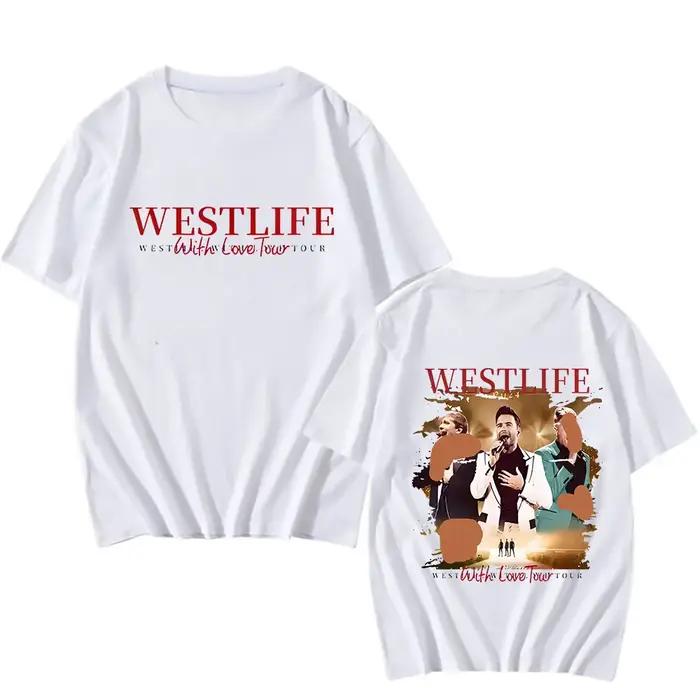 West Life-T-Shirt à Manches Courtes pour Homme