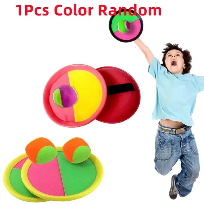 Ensemble de balles cibles adhésives pour lancer et attraper jouet de plage et jardin familial pour adultes et adolescents jeux de plein air compétitifs