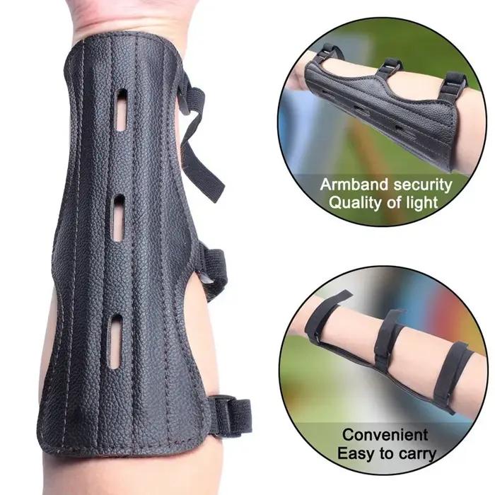 Équipement de tir à l'arc bras garde Protection avant-bras sûr réglable arc flèche chasse tir formation accessoires protecteur outils