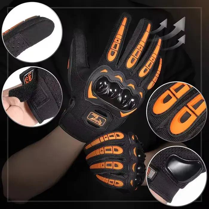 Gants chasse été respirants homme pour VTT, moto et équitation - protection softshell légère