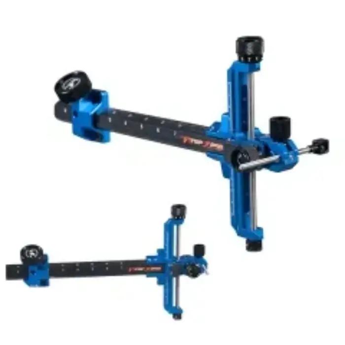 TOPOINT ARCHERY TOP X PRO – Visée de tir à l'arc à poulies usinée CNC avec rail en carbone, réglable