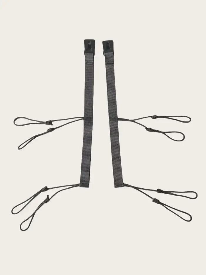 Ensemble d'accessoires de chasse pendentifs sifflets flutes à bulles sport plein air unisexe gris automne hiver