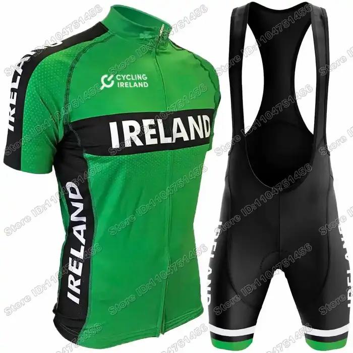 Maillot de Cyclisme Équipe Nationale Irlande 2025
