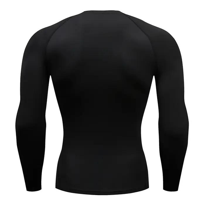 2026 Compression t-shirt hommes à manches courtes Sport t-shirts Fitness course vêtements de Sport h