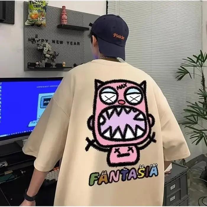 Porter un T-shirt amincissant et de haute qualité haut décontracté M-8XL Version coréenne chemise paresseuse à manches