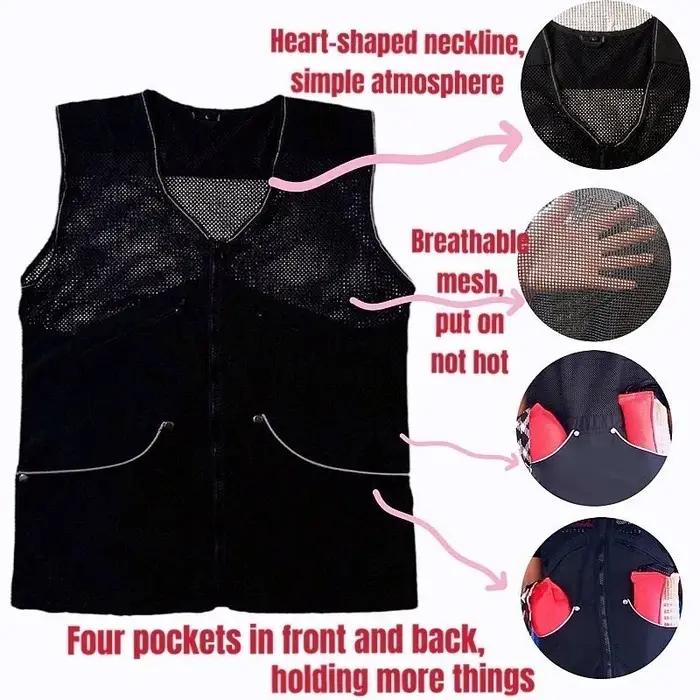 Gilet d'entraînement pour chien en maille respirante