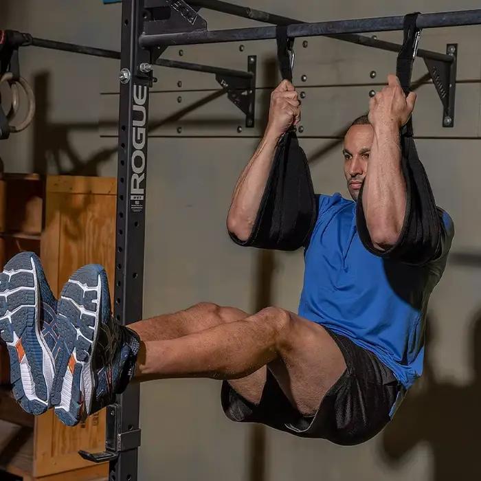 Sangle d'entraînement abdominale suspendue robuste et résistante pour contraction assistée des abdominaux entraînement complet du corps occasions spéciales femmes fitness abdos six-pack