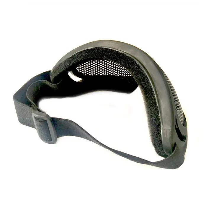 Lunettes tactiques de chasse airsoft avec grille métallique - Protection anti-choc pour paintball et sports outdoor