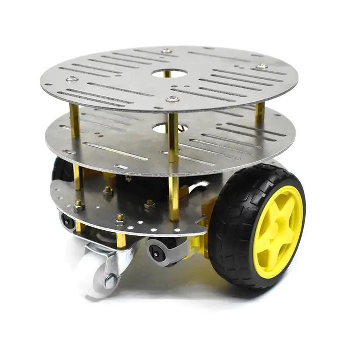 Voiture intelligente en aluminium à quatre roues motrices