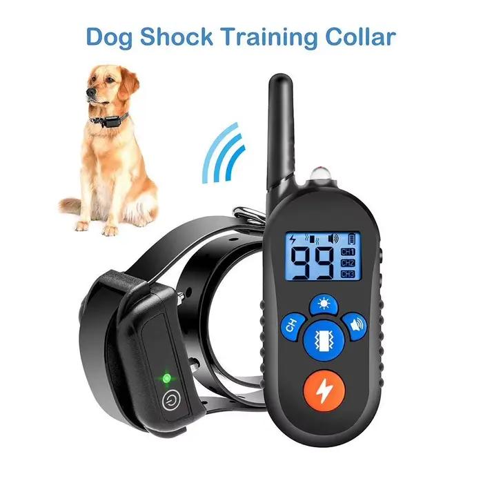 Collier d'entraînement électrique pour chien